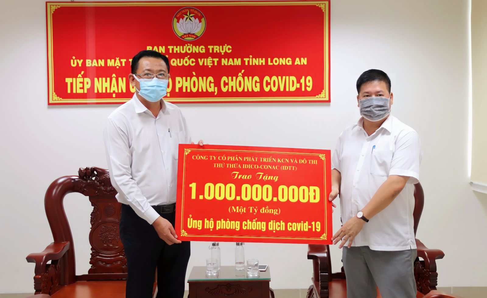 IDTT ỦNG HỘ 1 TỶ ĐỒNG CÔNG TÁC PHÒNG CHỐNG DỊCH COVID