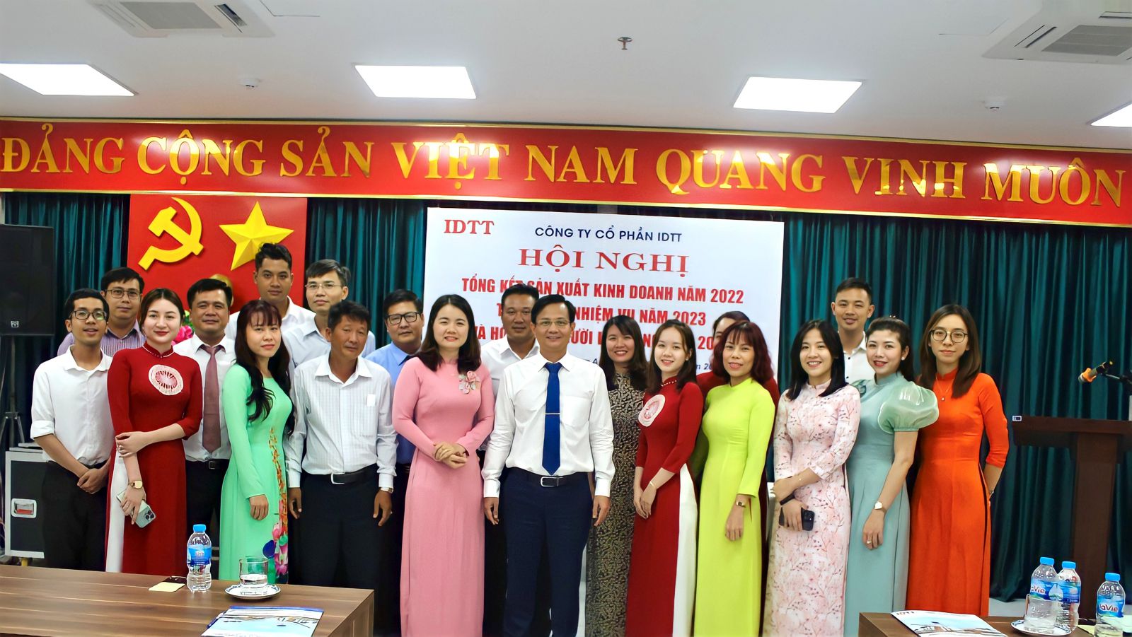 IDTT TỔ CHỨC HỘI NGHỊ TỔNG KẾT SXKD NĂM 2022, TRIỂN KHAI NHIỆM VỤ NĂM 2023 VÀ HỘI NGHỊ NGƯỜI LAO ĐỘNG NĂM 2023