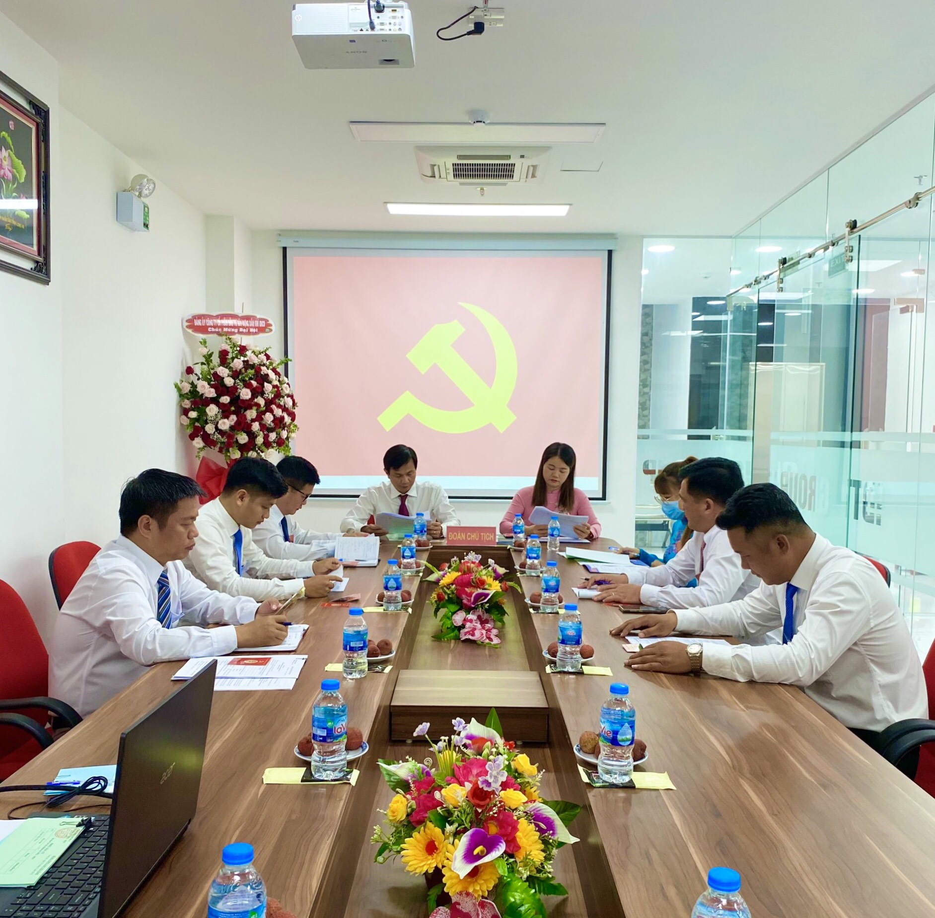 CHI BỘ 7 – CÔNG TY CỔ PHẦN IDTT – CHI BỘ TRỰC THUỘC ĐẢNG BỘ CÔNG TY CỔ PHẦN ĐẦU TƯ XÂY DỰNG DẦU KHI IDICO TỔ CHỨC ĐẠI HỘI NHIỆM KỲ 2022 – 2025