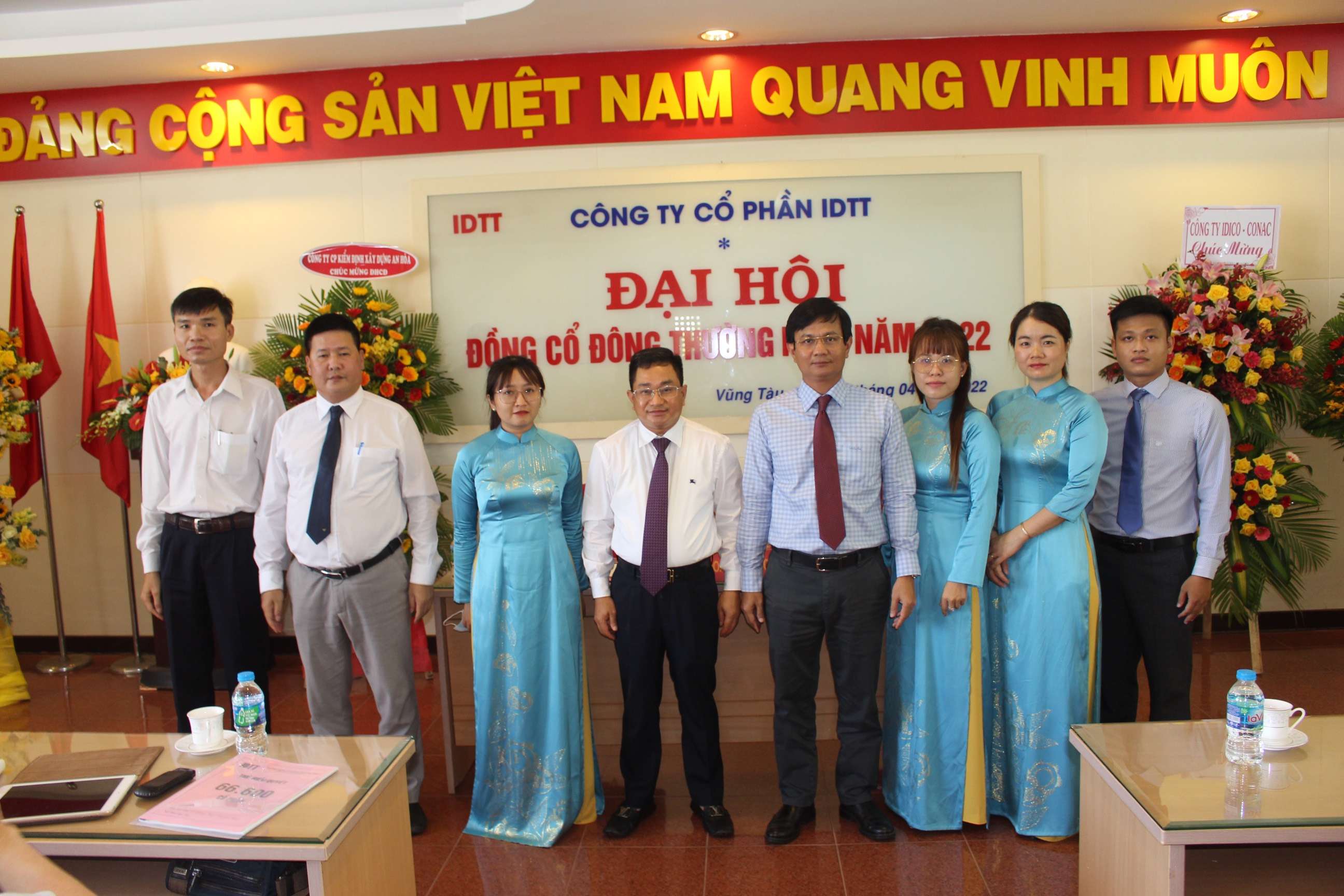IDTT TỔ CHỨC THÀNH CÔNG ĐẠI HỘI CỔ ĐÔNG THƯỜNG NIÊN NĂM 2022