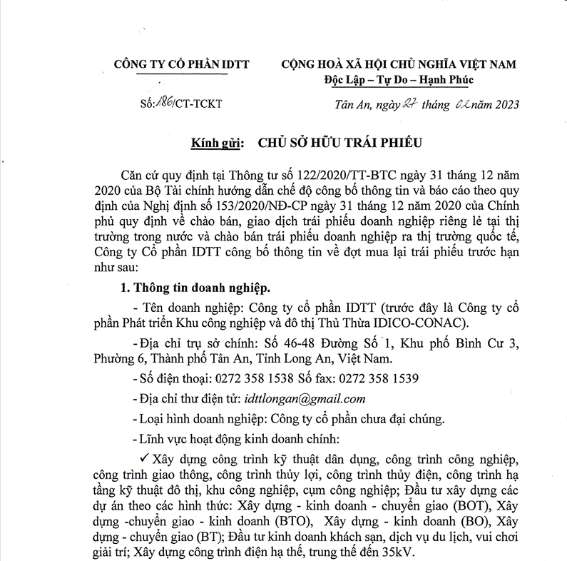 Chủ sở hữu Trái phiếu