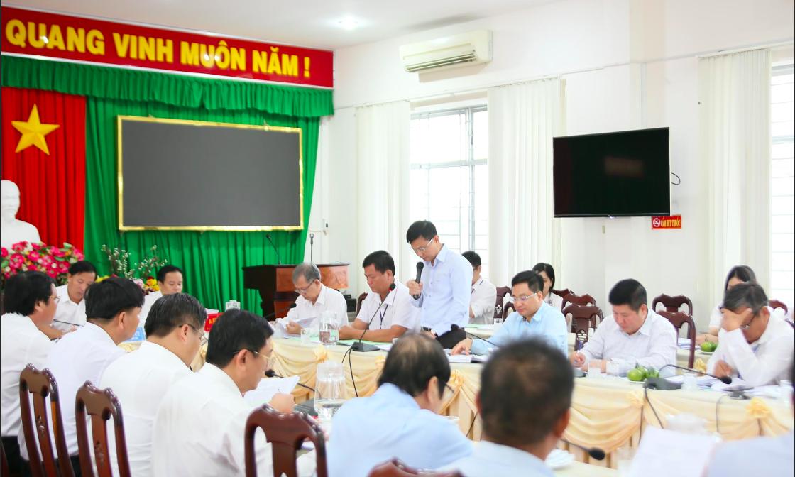 LÃNH ĐẠO UBND TỈNH LONG AN THĂM VÀ LÀM VIỆC VỚI IDTT